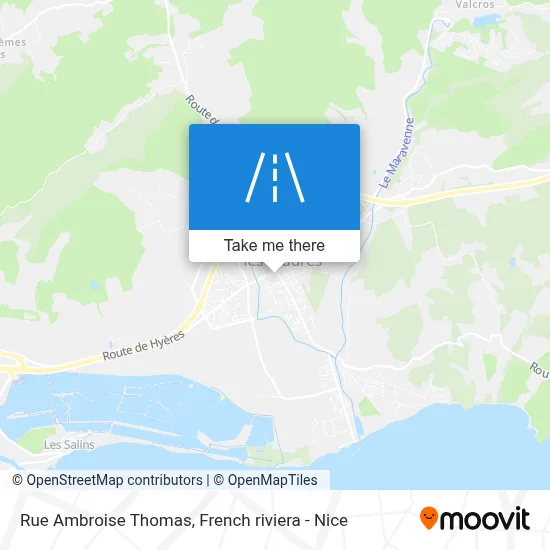 Rue Ambroise Thomas map