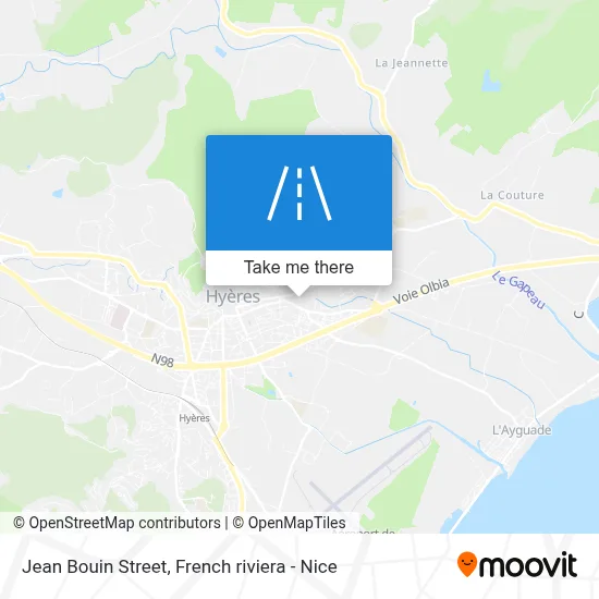Rue Jean Bouin map