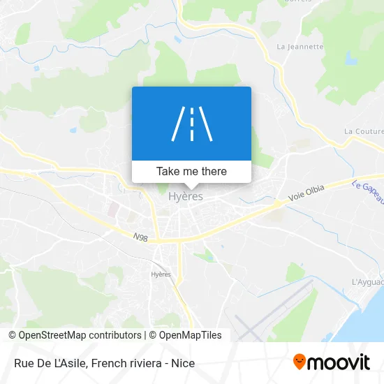 Rue De L'Asile map