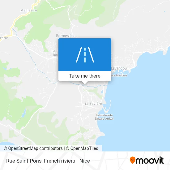 Rue Saint-Pons map