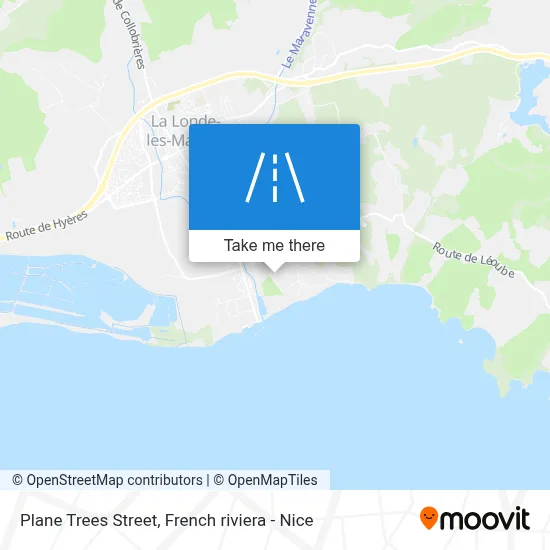 Rue Des Platanes map