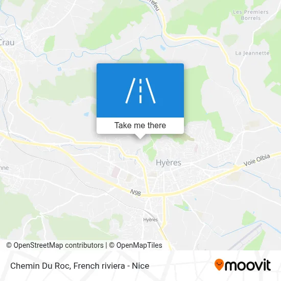 Chemin Du Roc map