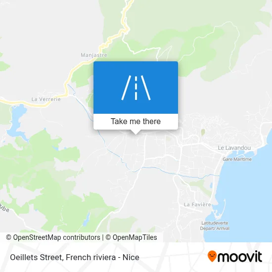 Rue Des Oeillets map