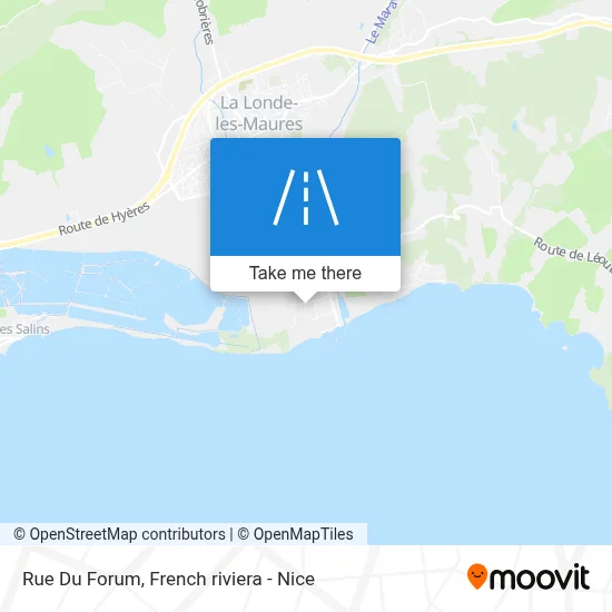 Rue Du Forum map