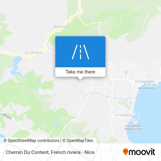 Chemin Du Content map