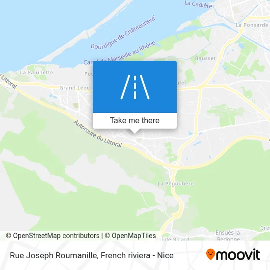 Rue Joseph Roumanille map