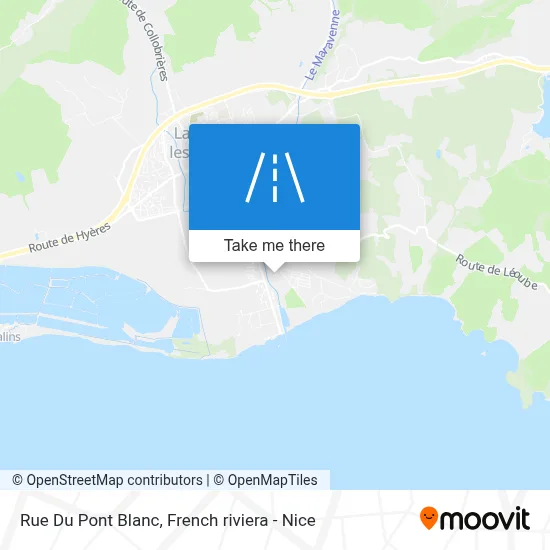 Rue Du Pont Blanc map