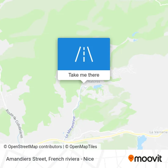 Rue Des Amandiers map
