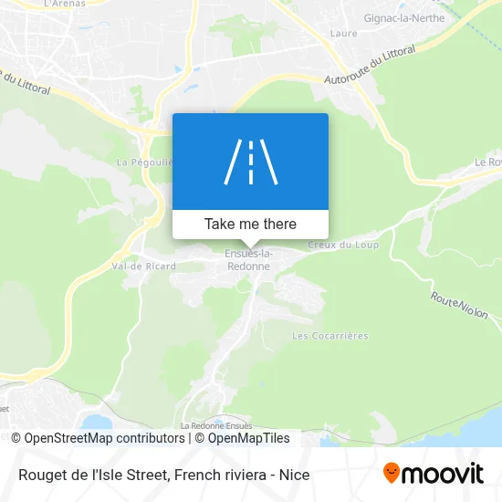 Mapa Rue Rouget De L'Isle