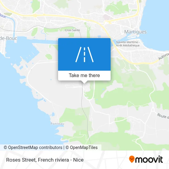 Rue Des Roses map