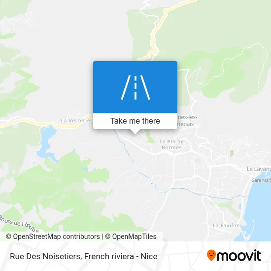 Rue Des Noisetiers map