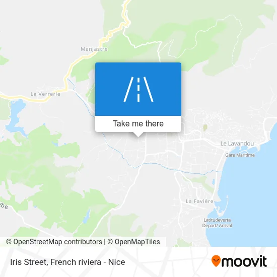 Rue Des Iris map