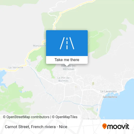 Mapa Rue Carnot