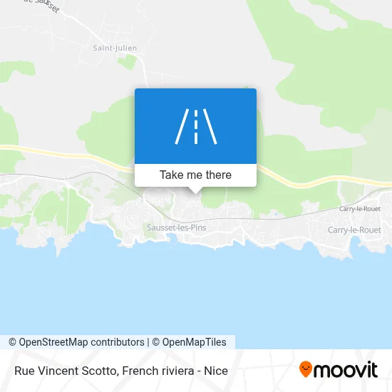Rue Vincent Scotto map