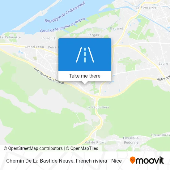 Chemin De La Bastide Neuve map