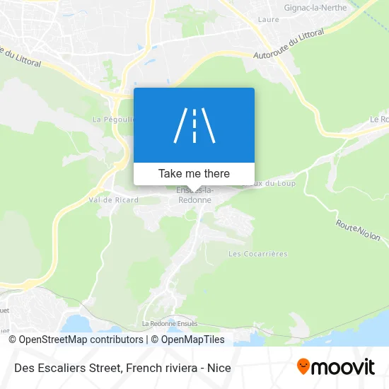 Rue Des Escaliers map