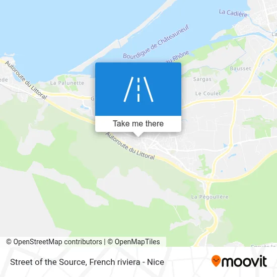 Rue De La Source map