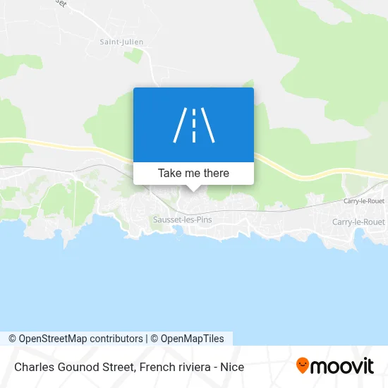 Rue Charles Gounod map