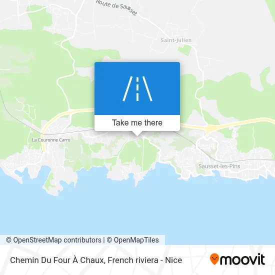Chemin Du Four À Chaux map