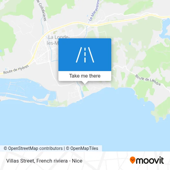 Rue Des Villas map