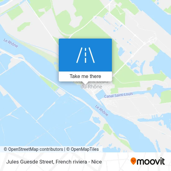 Mapa Rue Jules Guesde