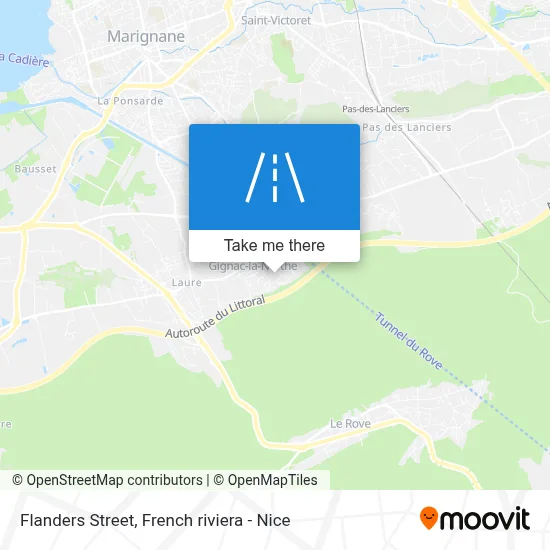 Rue Des Flandres map