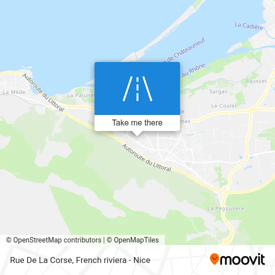 Rue De La Corse map