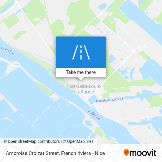 Rue Ambroise Croizat map