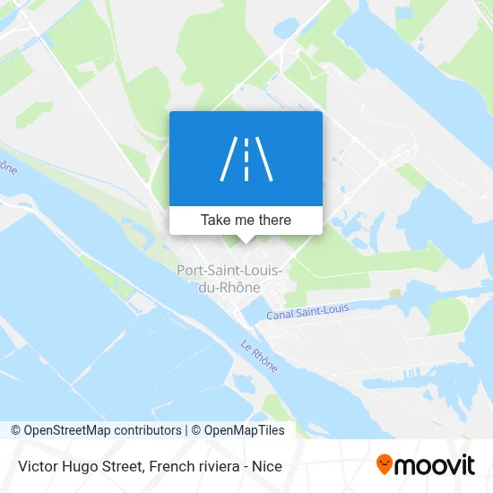 Mapa Rue Victor Hugo