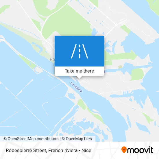 Mapa Rue Robespierre