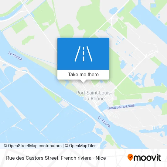 Mapa Rue Des Castors