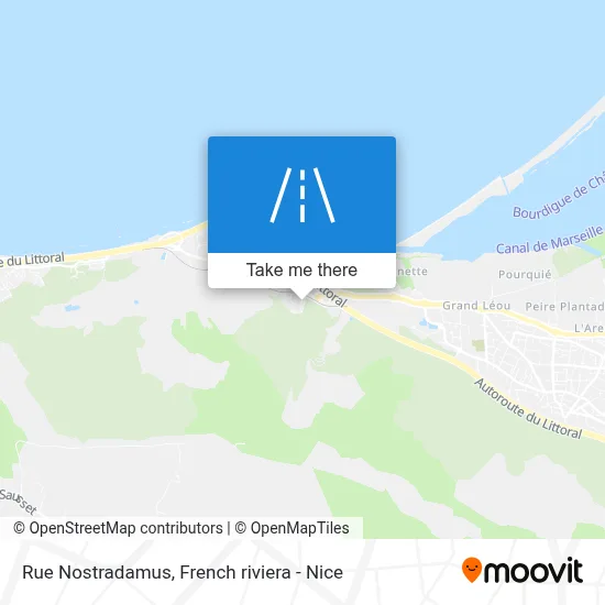 Rue Nostradamus map