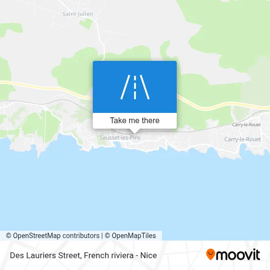 Rue Des Lauriers map