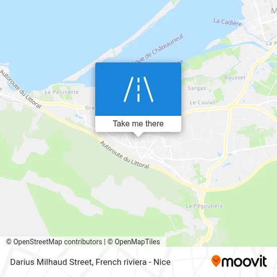 Rue Darius Milhaud map