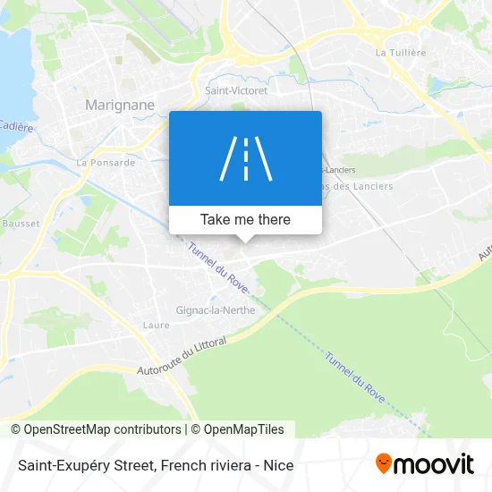 Rue Saint-Exupéry map