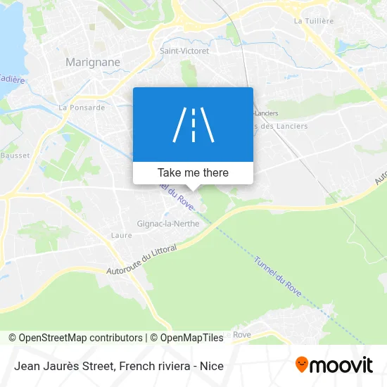 Rue Jean Jaurès map