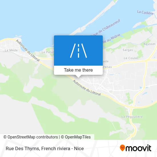 Rue Des Thyms map