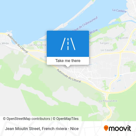 Rue Jean Moulin map