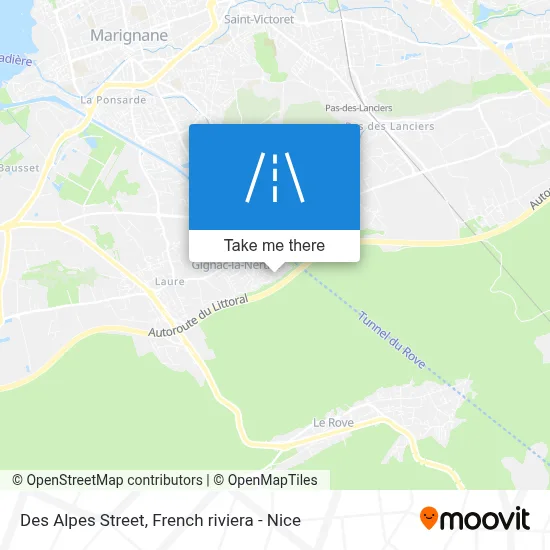 Rue Des Alpes map