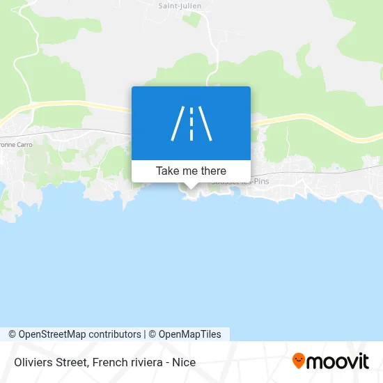 Rue Des Oliviers map
