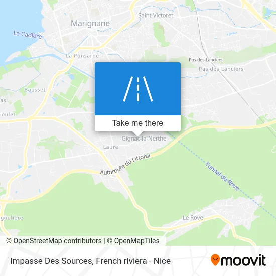 Impasse Des Sources map