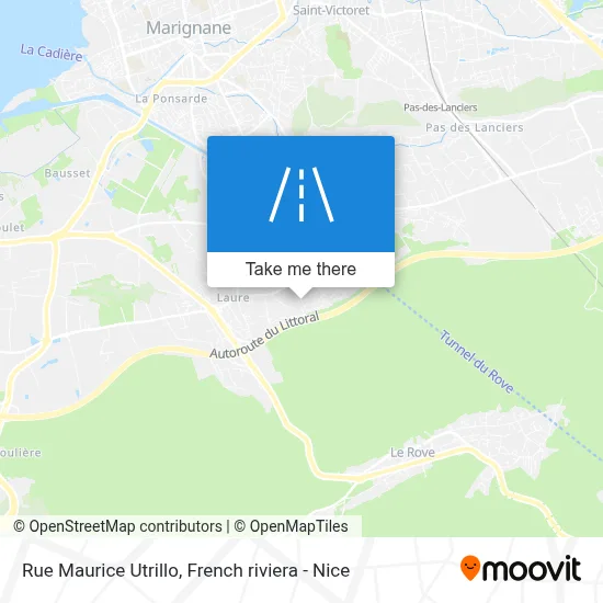 Rue Maurice Utrillo map