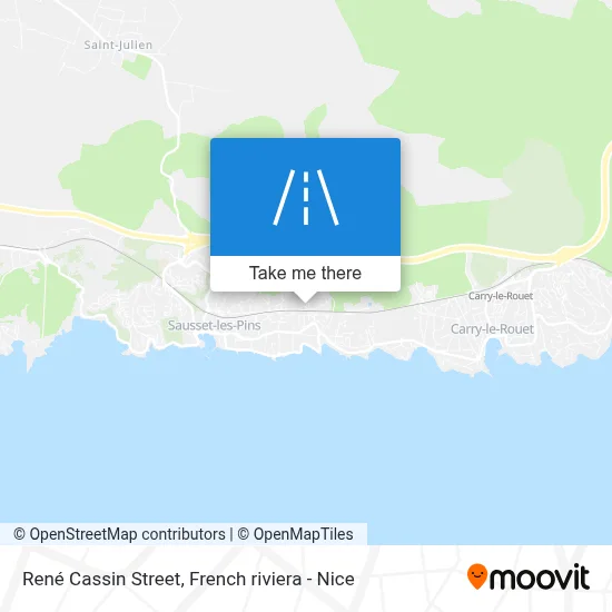 Rue René Cassin map