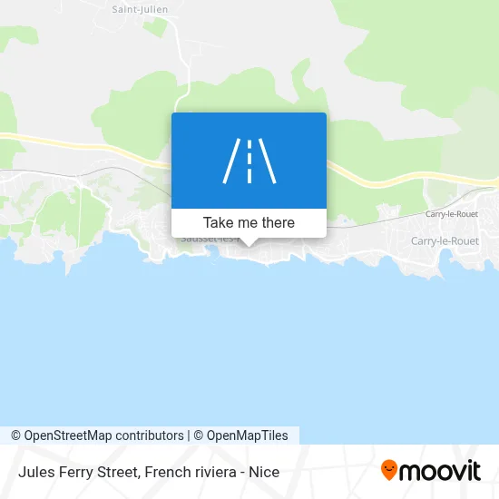 Rue Jules Ferry map
