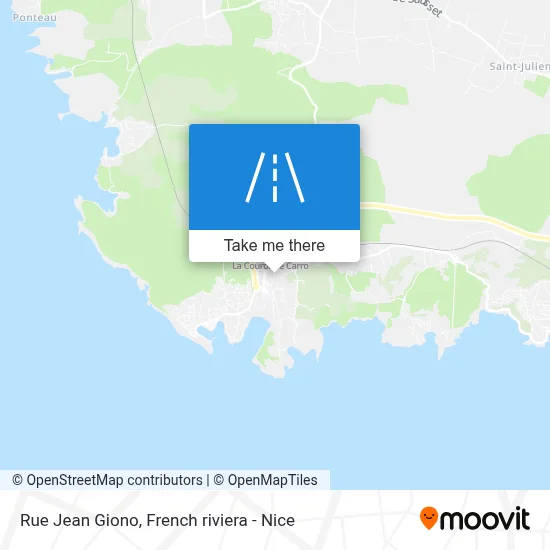 Rue Jean Giono map