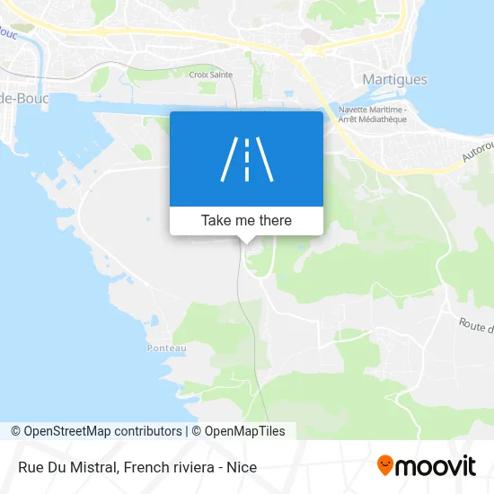 Rue Du Mistral map