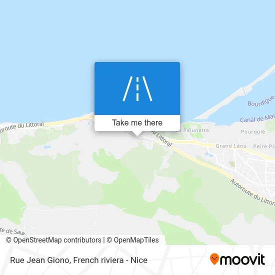 Mapa Rue Jean Giono