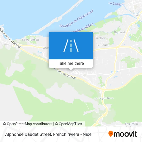Rue Alphonse Daudet map