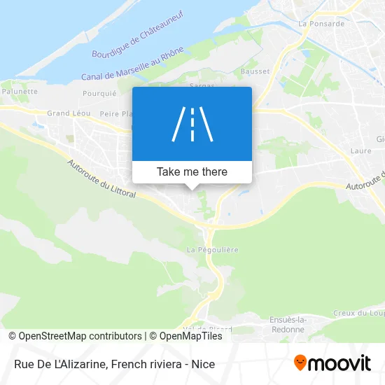 Rue De L'Alizarine map