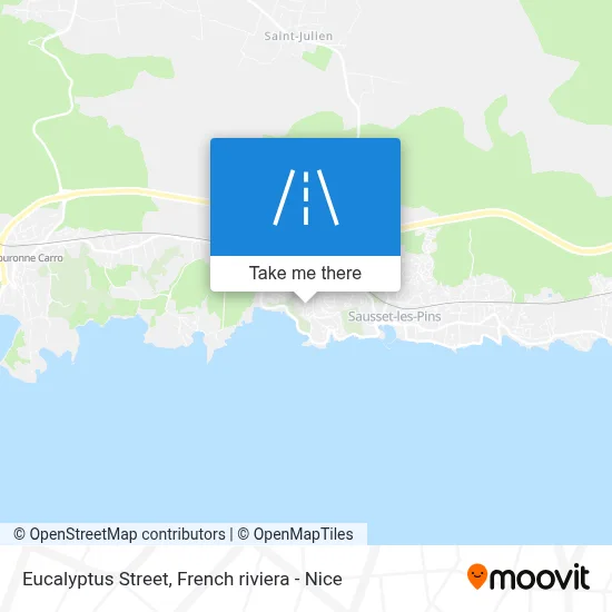 Rue Des Eucalyptus map